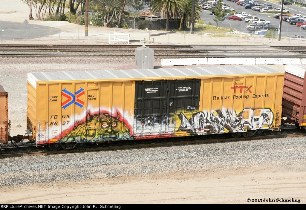 TBOX 663792 at Devore CA. 6/4/2015